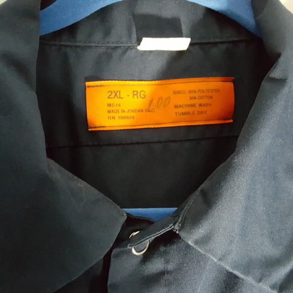"Don" NWOT Gas station/workshirt L/S 2XL - Picture 6 of 7